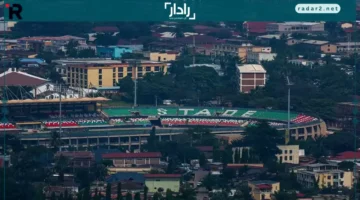 ملعب مباراة الأهلي وإيجل نوار يتألق في صور وفيديو حصري